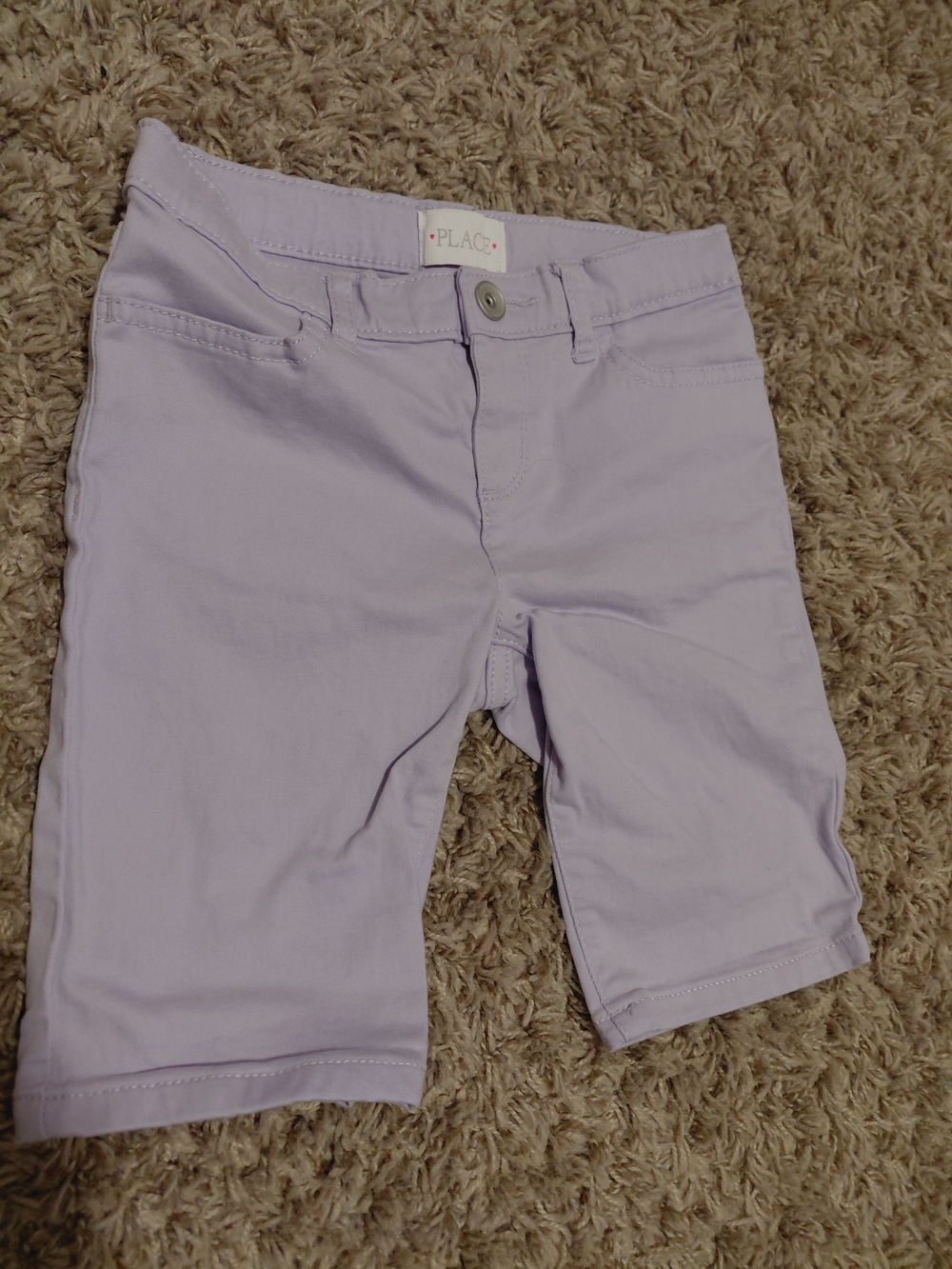 The Children's Place Lavender Girls' Bermuda Shorts